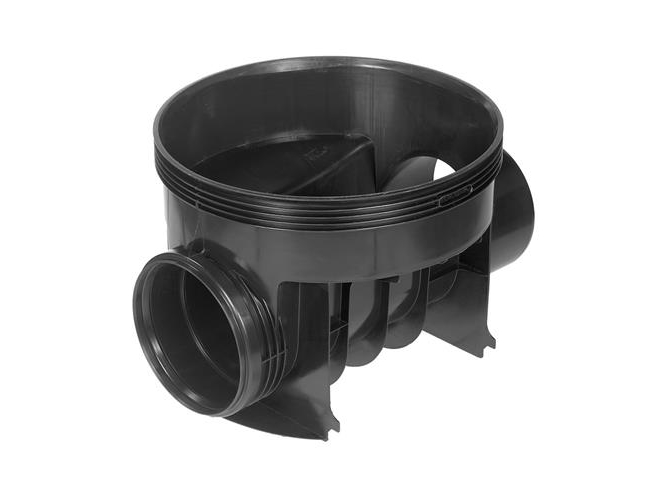 Wavin 315 x 600 mm BASIS TP1-brønd, glat, lige gennemløb