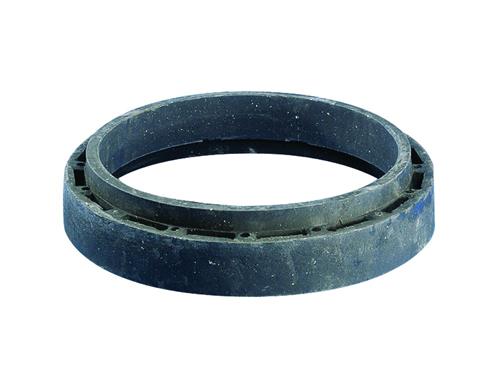 Wavin 600 x 145 mm bundring til 1000 mm kegle, PVC-genbrugsplast