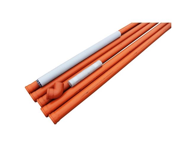 Gravitationssivestreng 1x15m ø110mm | VVS Artiklar - Rör & Kopplingar - Tryckrör och rördelar | GameStuff