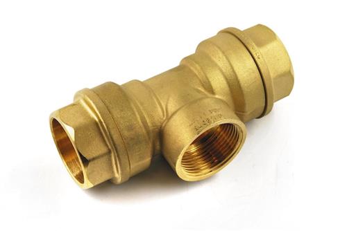 T-stycke mf på gren 25-3/4 | VVS Artiklar - Rör & Kopplingar - Rördelar i mässing | GameStuff