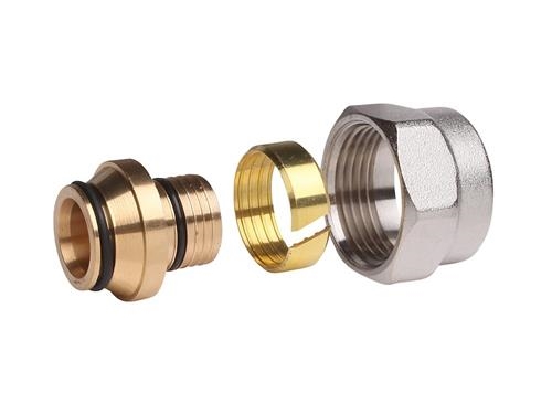Danfoss klemringsfittings - Koblingsst med omlber, 20 mm x " (20 x 2,0 mm Alupex rr)