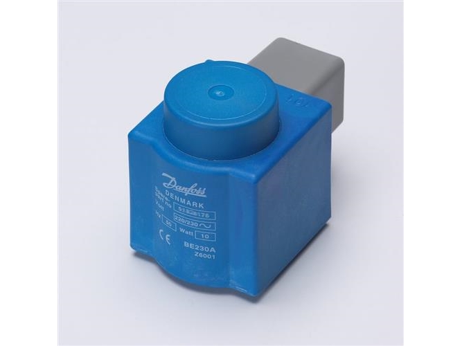 Danfoss Magnetventilspule, Typ: Be230as, Versorgungsspannung [V] Ac: 220 - 230, Schutzart (Ip): Ip20, Antriebsgröße: 13,5 Mm 22Va