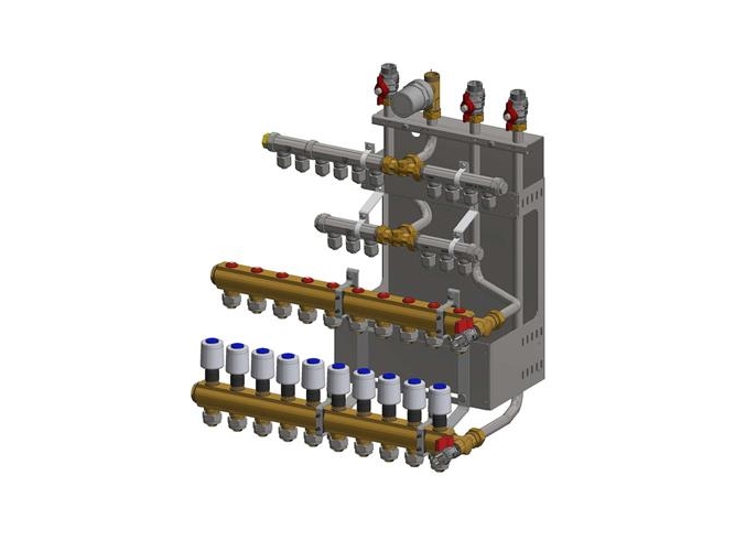 Fordelerunit Slimline 6 | Ventilation & Klimat - Uppvärmning - Tillbehör | GameStuff