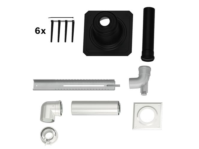 Alternativ bild 0 för Bosch DN60/100 - För skorsten - Avloppssats, C93x