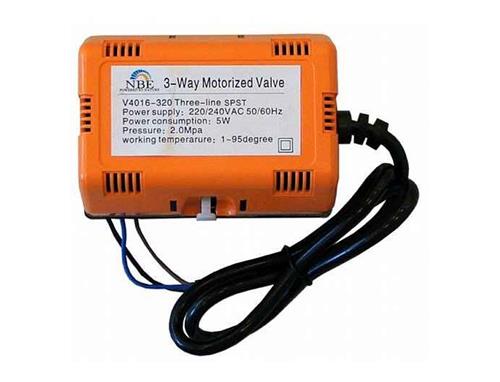 Motor t/2 og 3-vejs varmtvandspriotering