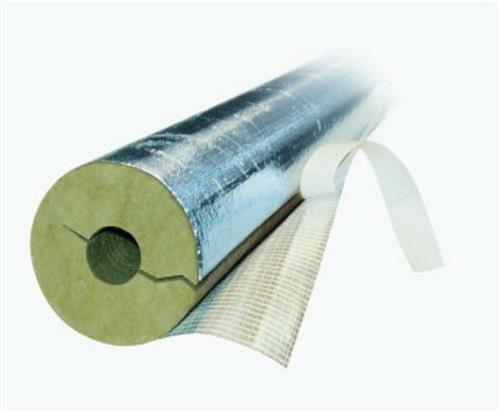 Rockwool Universal Rørskål Med Alutape 22X20 Mm.
