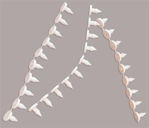 Plastnitter 1000stk | VVS Artiklar - Rör & Kopplingar - PVC rör och rördelar | GameStuff