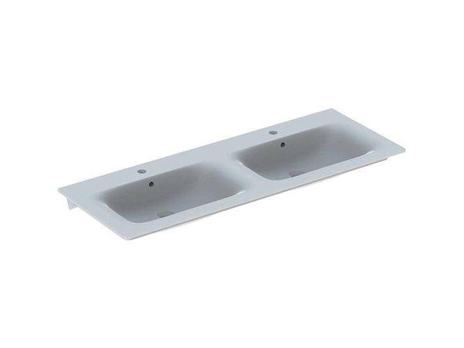 Dobbeltvask Renova Plan 130Cm Hvid/Kerat