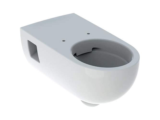 Geberit Renova comfort hængetoiletskål 355x700x345mm t/indb.cist hvid KeraTect