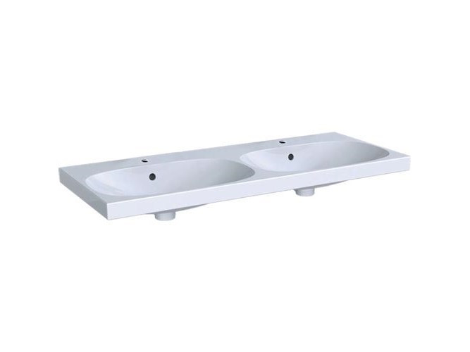 Geberit ACANTO håndvask dobb 1200x168x482mm til møbel/bolt hvid