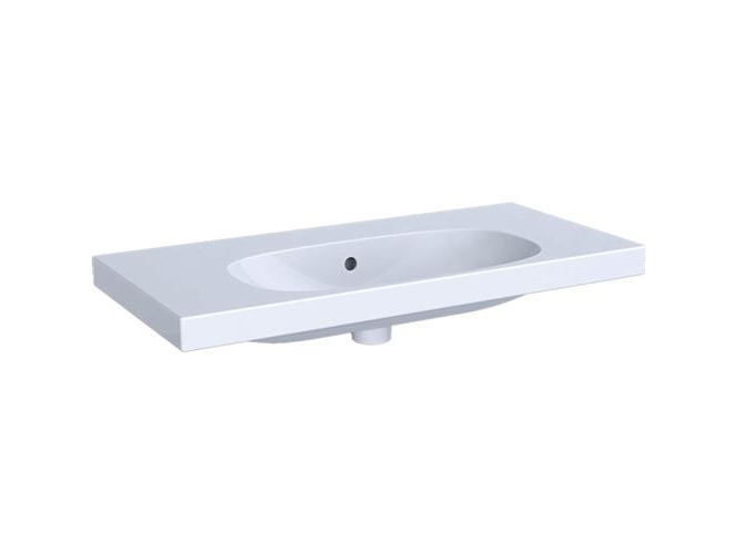 Geberit ACANTO håndvask 900x168x422mm til møbel/bolt hvid