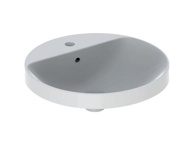 Variform Vask T/Indb. Rund 48Cm, Hvid Kt