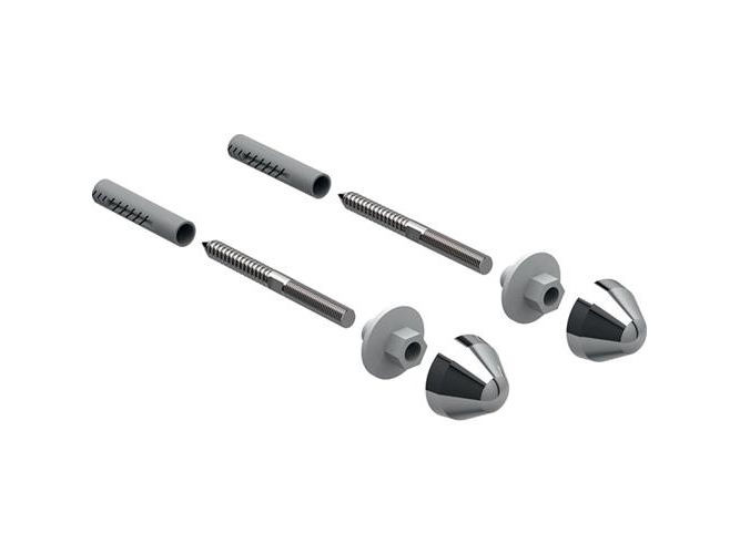 Fastgørelsesmateriel T/Urinal Forkromet