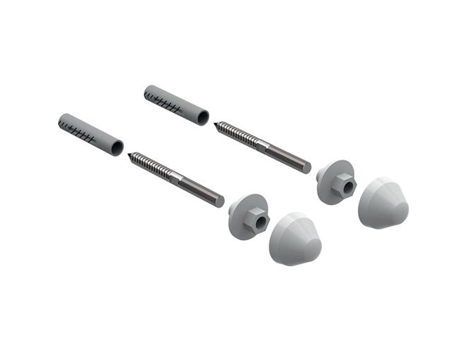 Fastgørelsesmateriel T/Urinal Hvid