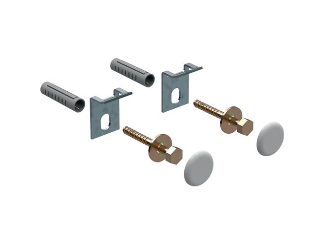 Fastgørelse T/Urinal, Kerafix (2St) Hvid