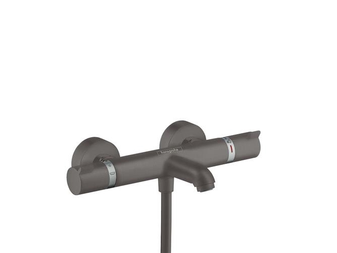 hansgrohe Ecostat Comfort termostat för badkar/dusch, borstad svart krom | VVS Artiklar - Badrum - Badkarsblandare | GameStuff