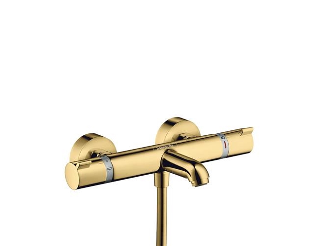 hansgrohe Ecostat Comf termostat för badkar/dusch, polerad guldlook | VVS Artiklar - Badrum - Badkarsblandare | GameStuff