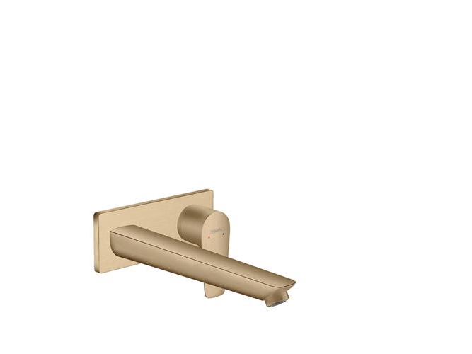 hansgrohe Talis E tvättställsblandare för 2-hål, borstad brons | VVS Artiklar - Badrum - Tvättställsblandare | GameStuff