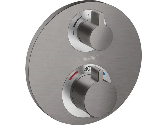 Termostat Ecostat S borstad svart | VVS Artiklar - Badrum - Duschblandare och termostatblandare | GameStuff