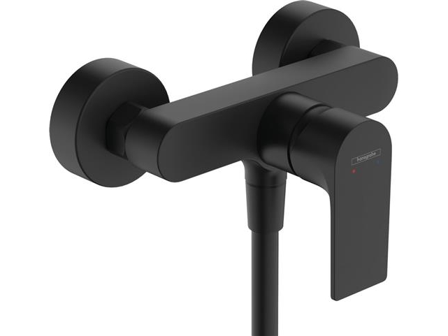 Duschblandare Rebris E 1-handtag matt svart | VVS Artiklar - Badrum - Badkarsblandare | GameStuff