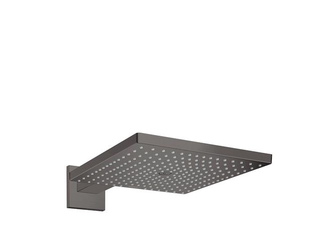 hansgrohe Raindance E 300 suihkupää seinään, harjattu musta kromi