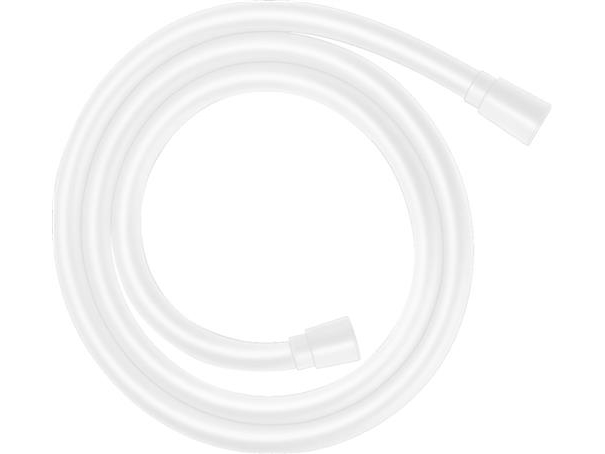 Hansgrohe Isiflex bruseslange, 1,25 meter, mat hvid
