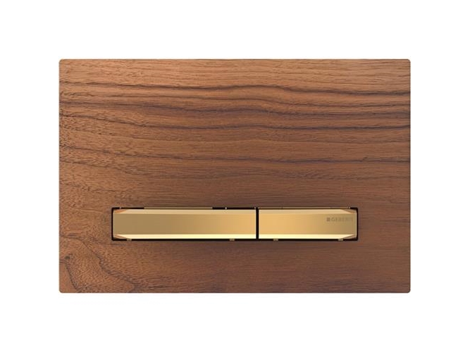 Geberit Sigma 50 ohjauspaneeli pähkinäpähkinä/messinki