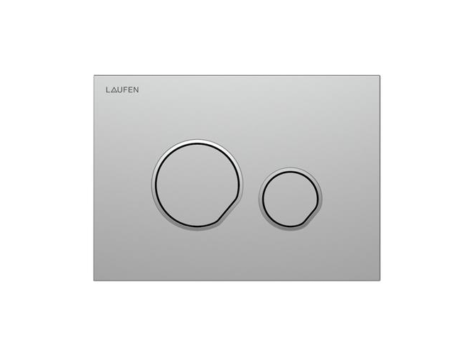 Laufen tryck aw105 mattkrom - manöverplatta aw105 duoskyl mattkrom | VVS Artiklar - Badrum - Tillbehör för toalett | GameStuff