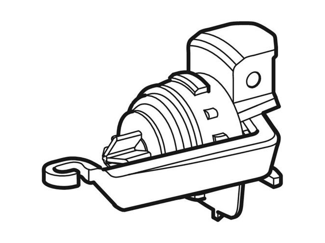 GEBERIT ventilhus f sv.valve - typ 333 | VVS Artiklar - Badrum - Tillbehör för toalett | GameStuff