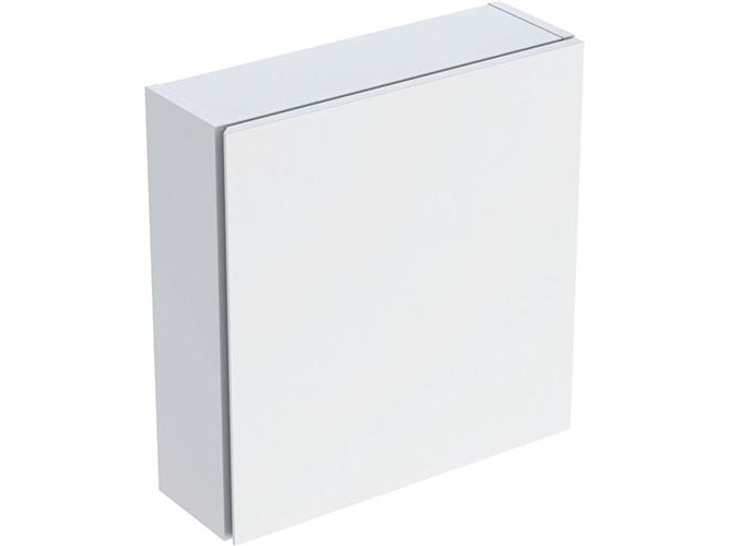 Overskab iCon kvadratisk m/låge hvid mat | VVS Artiklar - Badrum - Badrumsmöbler | GameStuff