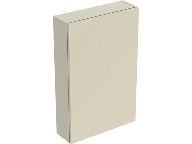 Overskab iCon rektangulært m/låge sand-g | VVS Artiklar - Badrum - Badrumsmöbler | GameStuff