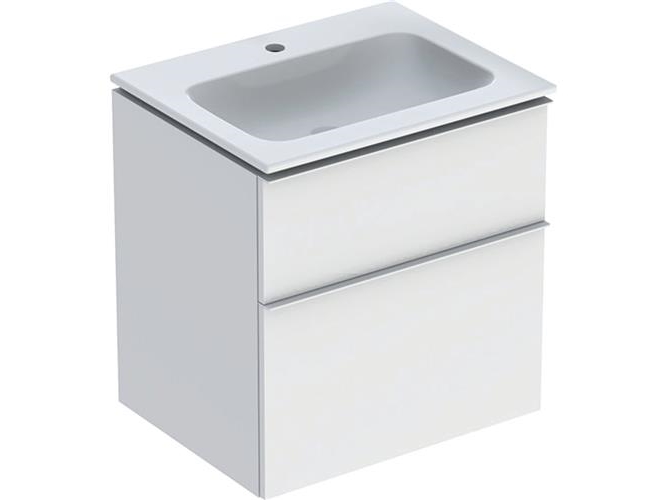 Huonekalusarja iCon kapea 2 laatikkoa 60x63 valkoinen matto