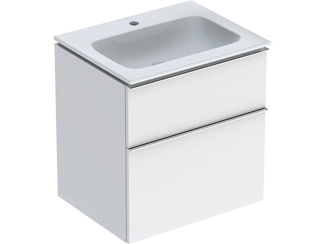 Möbelset iCon smal 2 lådor 60x63 vit bl | VVS Artiklar - Badrum - Badrumsmöbler | GameStuff