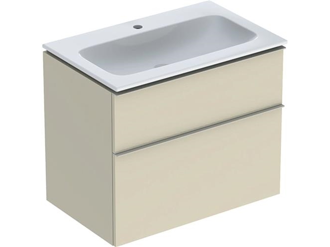 Möbelset iCon smal 2 lådor 75x63 sandgrå | VVS Artiklar - Badrum - Badrumsmöbler | GameStuff