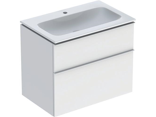 Möbelset iCon smal 2 lådor 75x63 vit/k m | VVS Artiklar - Badrum - Badrumsmöbler | GameStuff