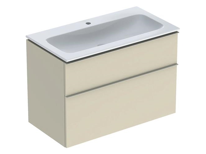 Geberit Icon møbelpakke 900x480x630mm 2skuffer sand-grå