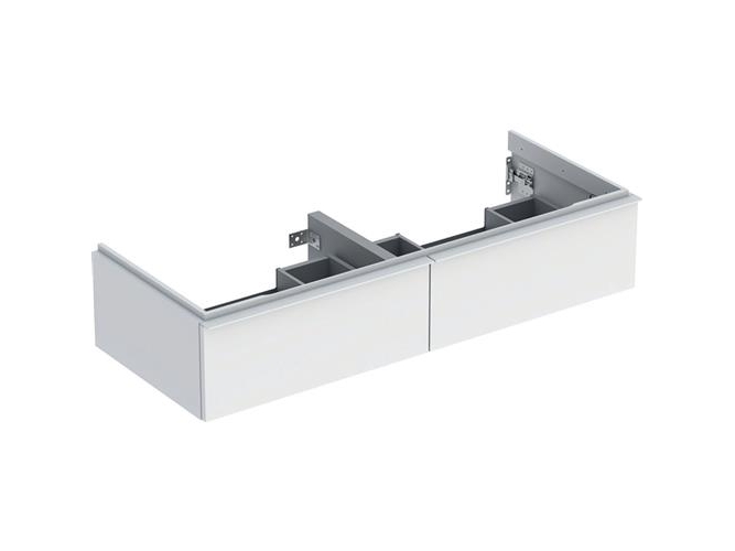 Alakaappi iCon 2 laatikkoa 118,4x24,7 valkoinen