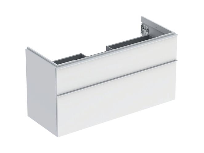 Underskåp iCon 2 lådor 118.4x61.5 vit | VVS Artiklar - Badrum - Badrumsmöbler | GameStuff