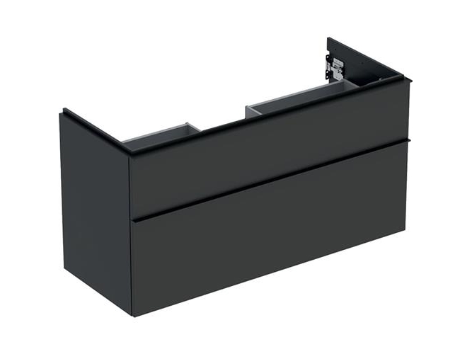 Geberit Icon vaskeskab 1184x476x615mm 2skuffer lava