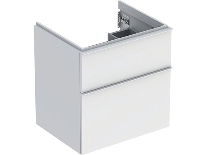 Underskåp iCon 2 lådor 59.2x61.5 vit | VVS Artiklar - Badrum - Badrumsmöbler | GameStuff