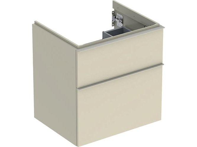 Underskab iCon 2 skuf 59,2x61,5 sandgrå | VVS Artiklar - Badrum - Badrumsmöbler | GameStuff