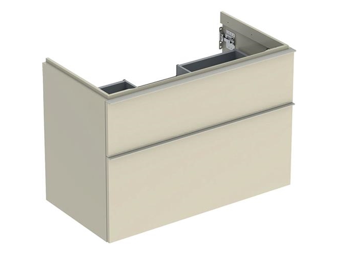 Underskab iCon 2 skuf 88,8x61,5 sandgrå | VVS Artiklar - Badrum - Badrumsmöbler | GameStuff