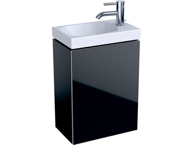 acanto underskåp 39 matt/svart, blank/svart | VVS Artiklar - Badrum - Badrumsmöbler | GameStuff