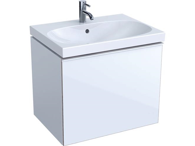 acanto underskåp 64 högglans/glansvit | VVS Artiklar - Badrum - Badrumsmöbler | GameStuff