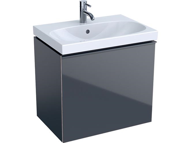 Geberit Acanto vaskeskab 595x535x416mm 1skuffe Lava