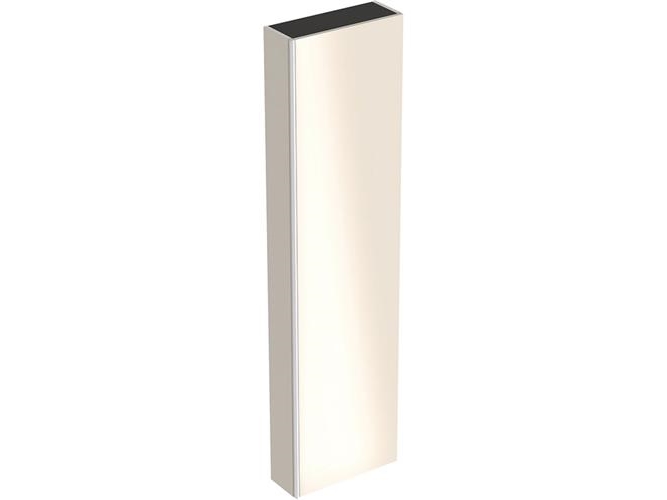 Acanto Højskab 45 Mat/Grå, Blank/Grå
