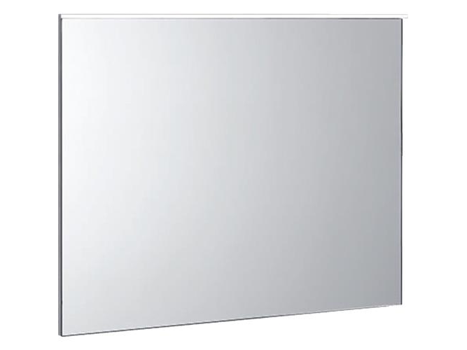 Geberit Xeno² spejl med lys, dæmpbar, touch, 90x71 cm, børstet aluminium