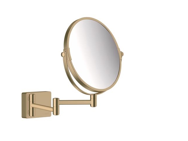 Kosmetisk spegel AddStoris borstad brons | Smink - Sminktillbehör - Sminkspeglar | GameStuff
