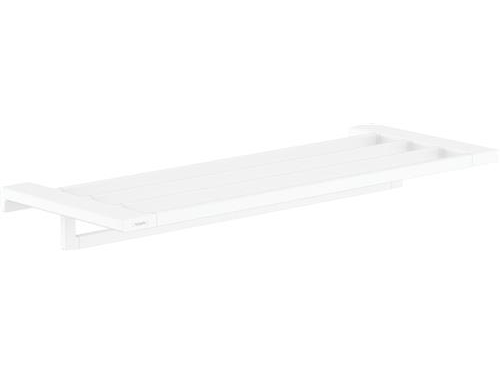 Hansgrohe AddStoris hylde, 64,8x24,8 cm, mat hvid