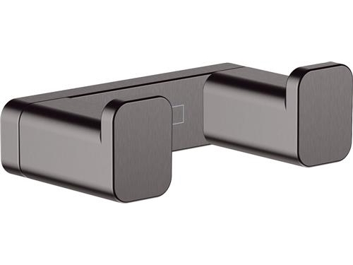 Dubbelkrok AddStoris borstad svart krom | Huset - Inredning - Krokar | GameStuff